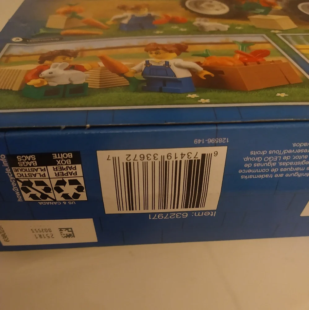 LEGO -  CITY:  TRACTOR, # 60287, (148 Pieces) NEW/SEALED